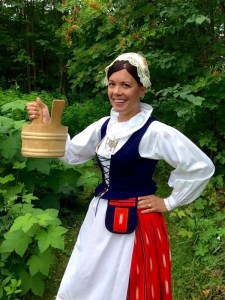 Hauhon kansallispuku Hauho folkdräkt Hauho national costume