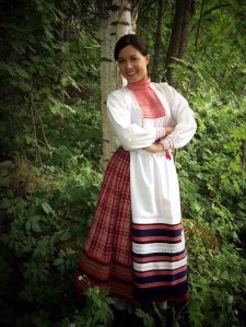 Koiviston kansallispuku Koivisto national costume