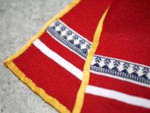 Koiviston kansallispuvun huntu