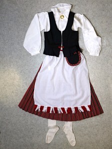 Parikkalan kansallispuku Parikkala folkdräkt Parikkala national costume