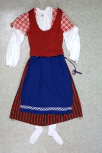 Pyhäjokialueen kansallispuku Pyhäjokialue national costume