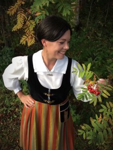 Viipurin kansallispuku Viipuri national costume