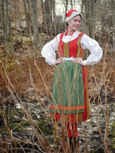 Vöyrin kansallispuku Vörå folkdräkt