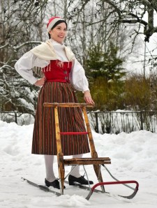 Merikarvian kansallispuku Merikarvia folkdräkt Merikarvia national costume