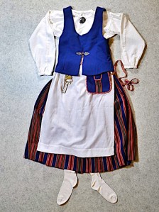 Rovaniemen kansallispuku Rovaniemi folkdräkt Rovaniemi national costume