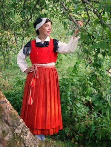 Sulvan kansallispuku Solf folkdräkt