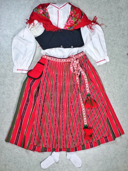 Korsnäsin kansallispuku Korsnäs folkdräkt